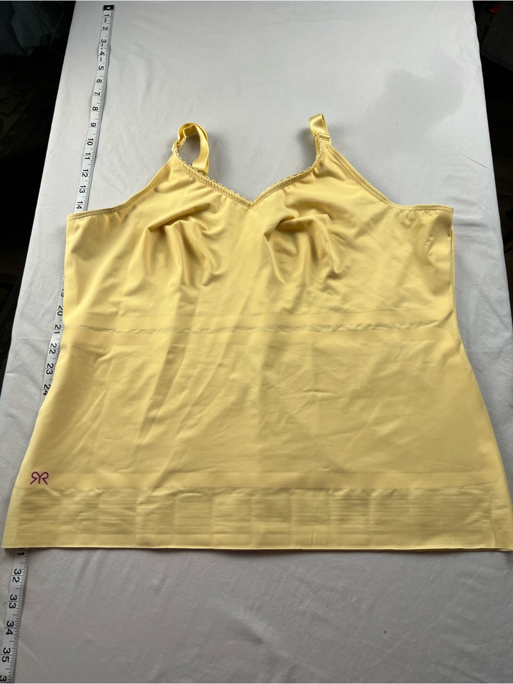 Ruby Ribbon Heritage Tank size 46 in Daffodil